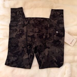 Lululemon Athletica Dark Camouflage Leggings